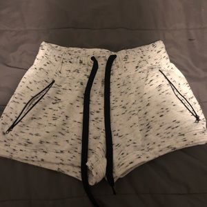 White/Black Polo shorts
